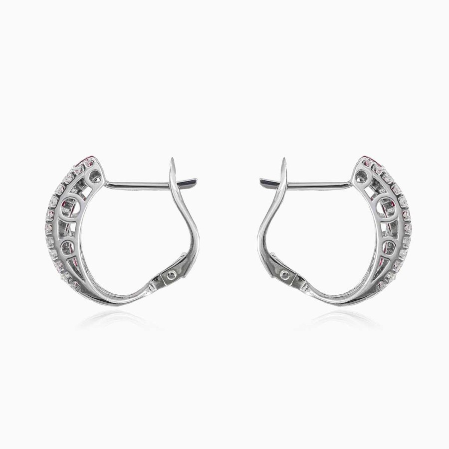 Woman Monte Cristo | Ruby Paradise Earrings