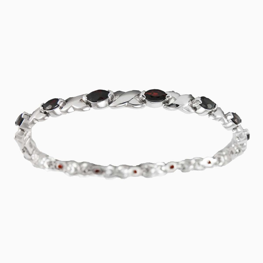 Woman Monte Cristo | Marquise Garnet Bracelet