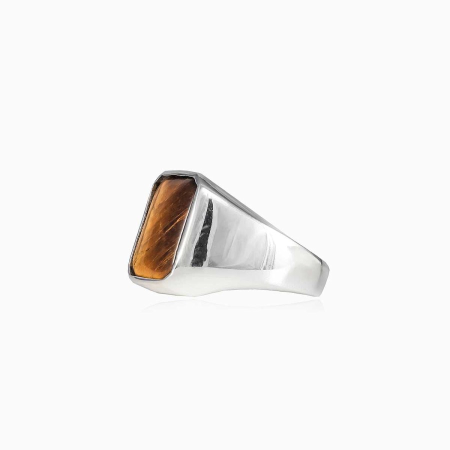 Man Monte Cristo | Tiger Eye Ring