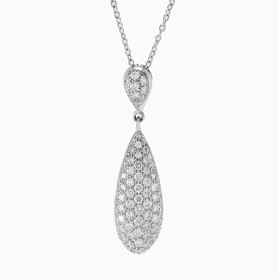 Woman Monte Cristo | Pav Tear-Drop Pendant