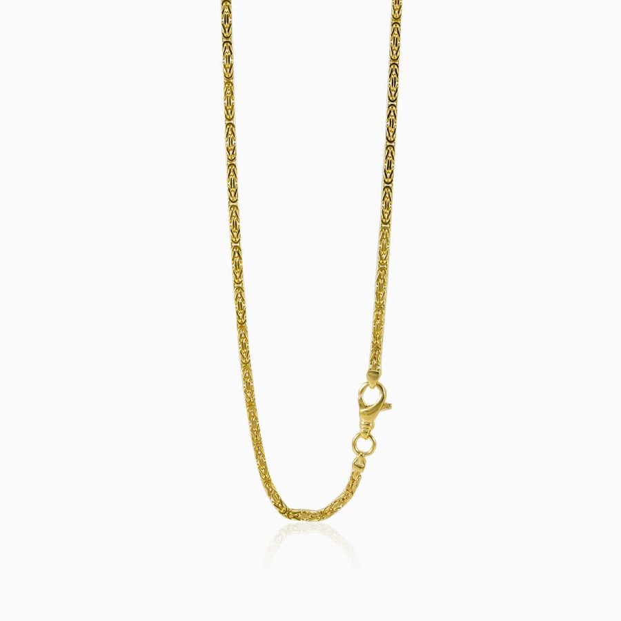 Man Monte Cristo | Gold Byzantine Chain