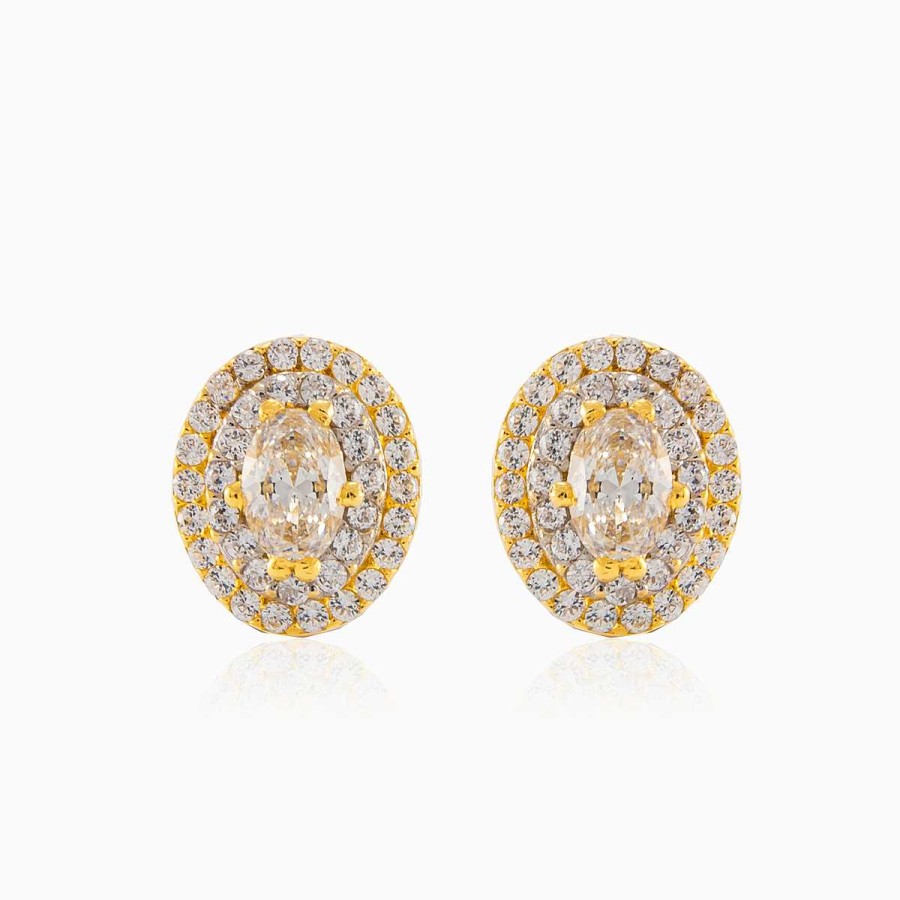 Woman Monte Cristo | Yellow Royal Earrings