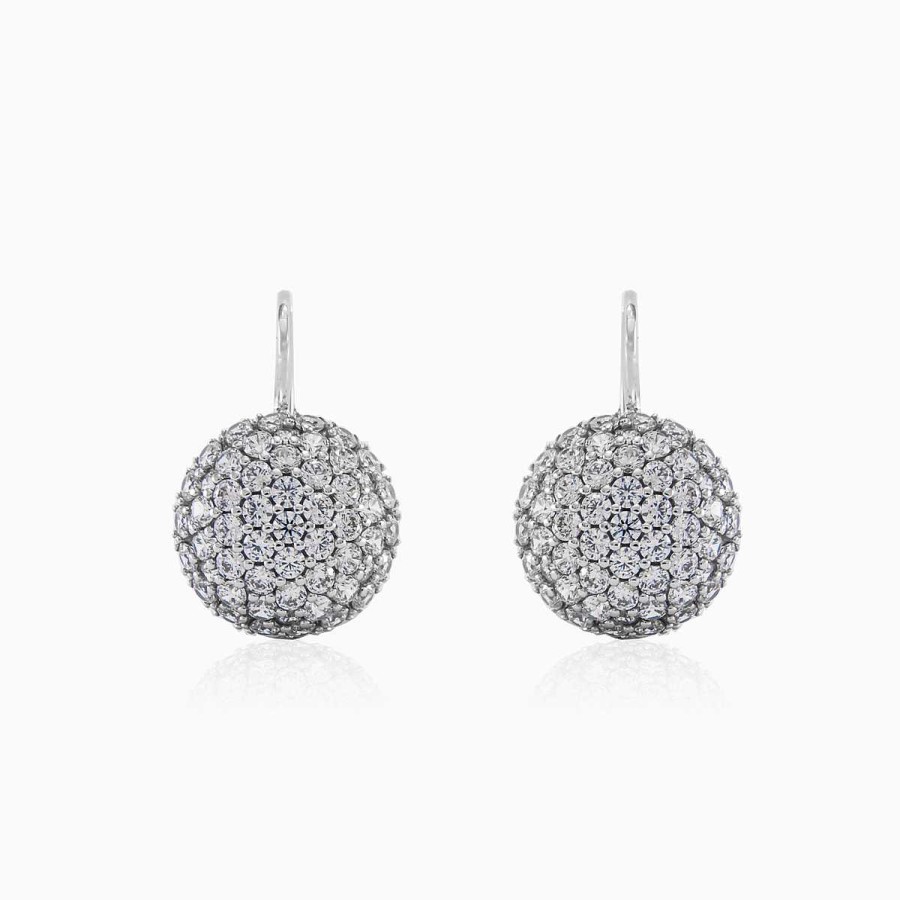 Woman Monte Cristo | Big Half-Ball Earrings