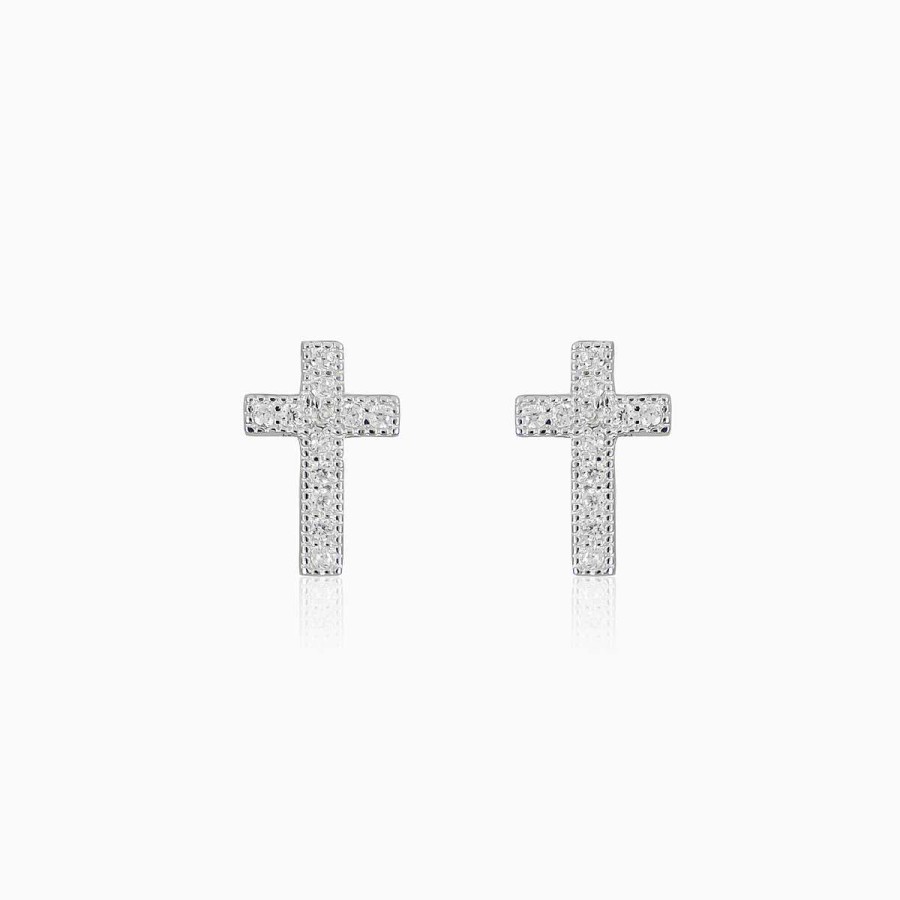 Woman Monte Cristo | Cross Earrings