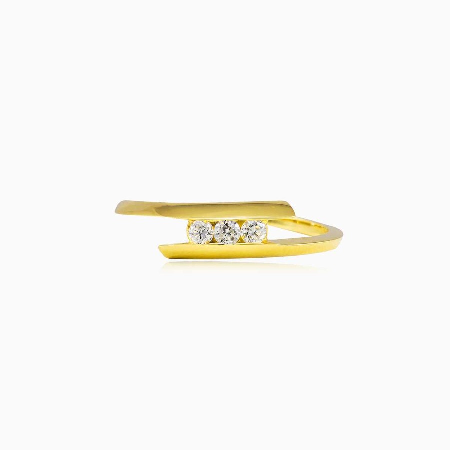 Woman Monte Cristo | Channel-Set Diamond Ring