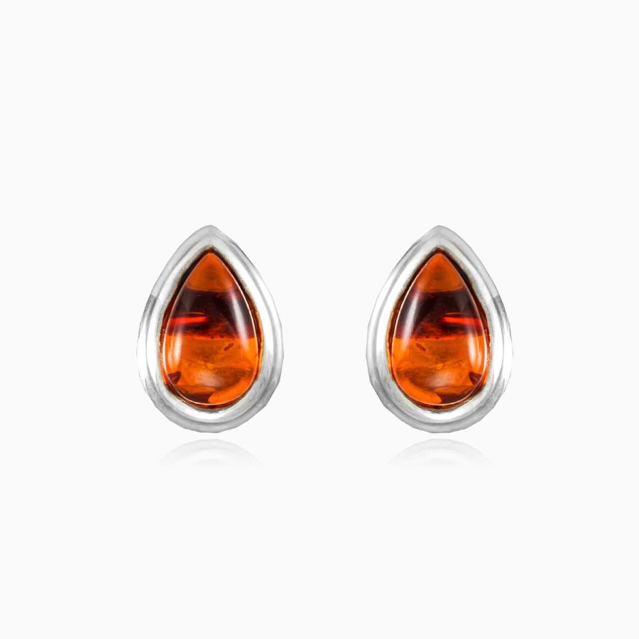 Woman Monte Cristo | Amber Drop Earrings