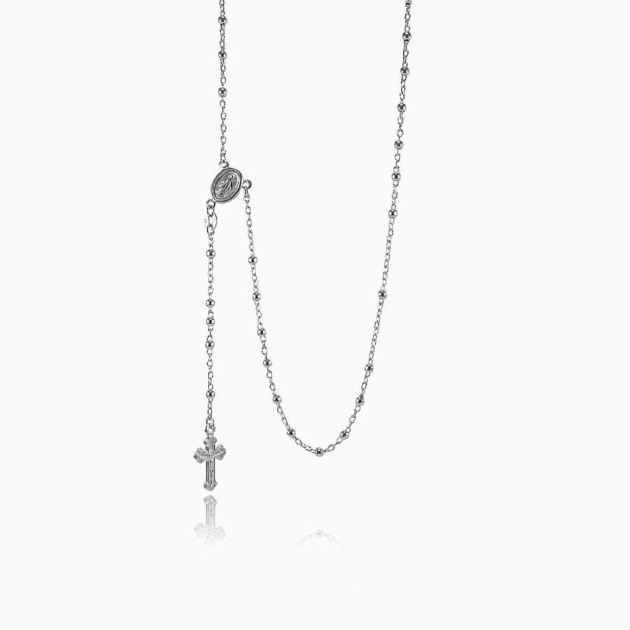 Woman Monte Cristo | Silver Rosary