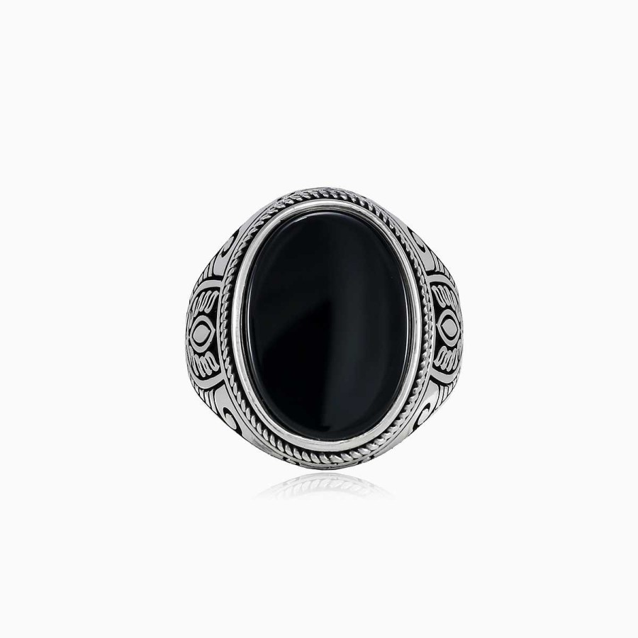 Man Monte Cristo | Nabu Onyx Ring