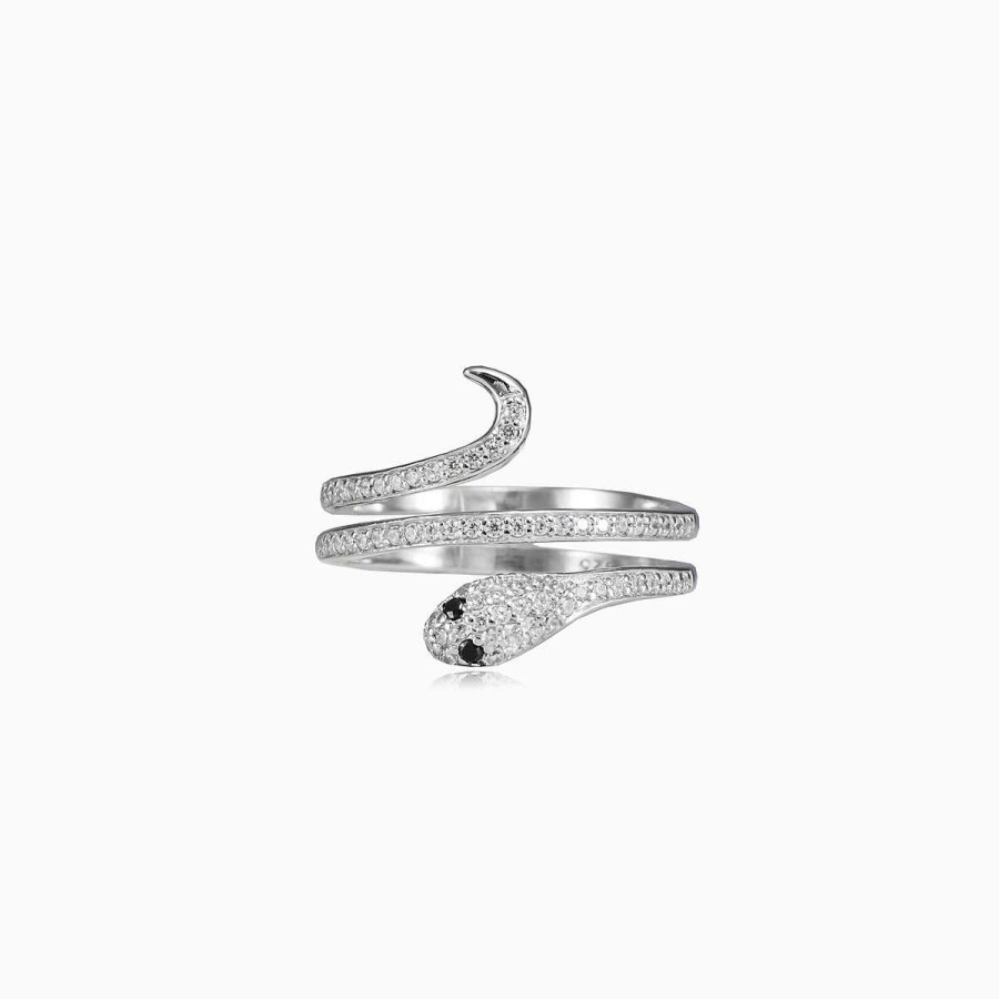 Woman Monte Cristo | Double Infinity Snake Ring