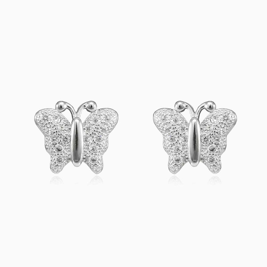 Woman Monte Cristo | Vintage Butterfly Earrings