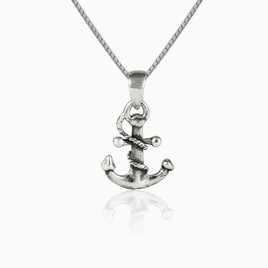 Woman Monte Cristo | Anchor Necklace