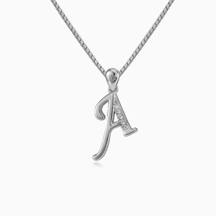 Woman Monte Cristo | Letter A Pendant