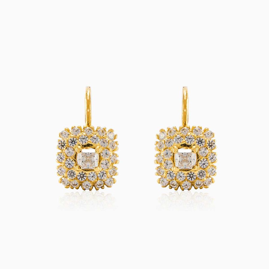 Woman Monte Cristo | Cushion Earrings