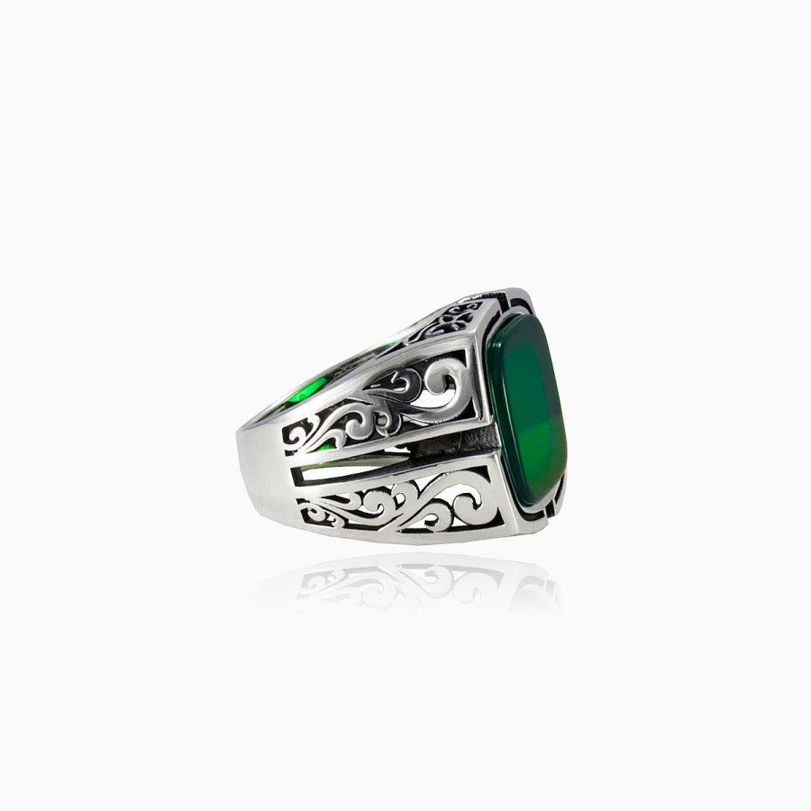 Man Monte Cristo | Oriental Jade Ring