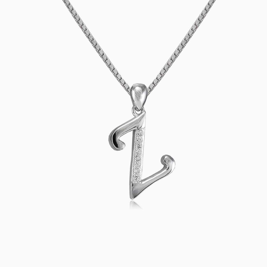 Woman Monte Cristo | Letter Z Pendant