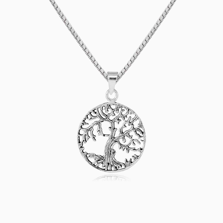 Woman Monte Cristo | Branched Tree Of Life Pendant